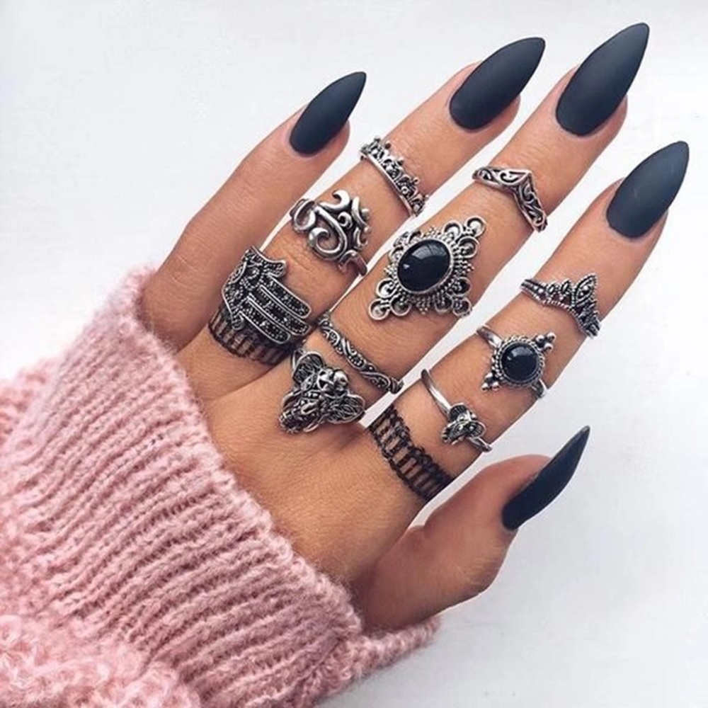 10 pc Boha set of Rings